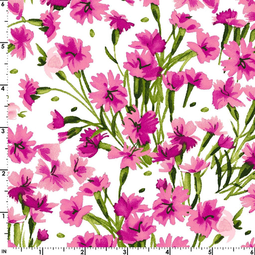 NEW! Bloom On - Packed Floral - Per Yard - by Maywood Studio - Pink - MAS10075-P - RebsFabStash