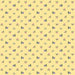Botanica - Mini Floral - Yellow Multi - per yard - by Michel Design Works for Northcott - Small Single Flowers on Yellow - RebsFabStash