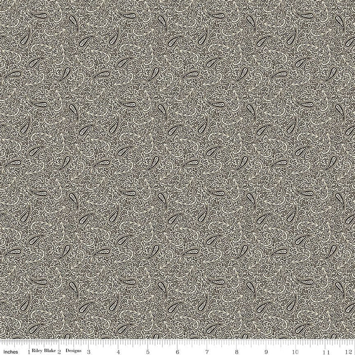 NEW! Bountiful Autumn - Charcoal Bountiful Vines - per yard - Stacy West of Buttermilk Basin Design Co. for Riley Blake Designs - Fall - C10858-CHARCOAL - RebsFabStash
