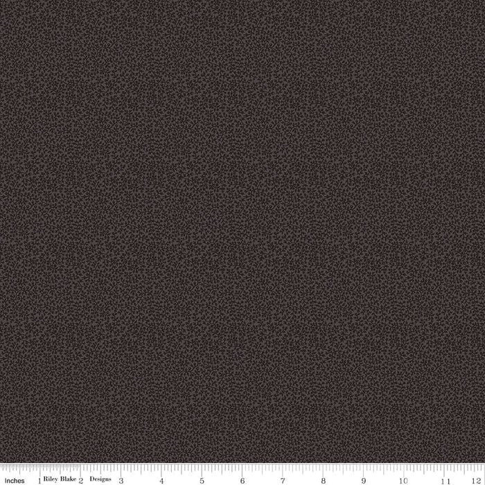 NEW! Bountiful Autumn - Charcoal Bountiful Vines - per yard - Stacy West of Buttermilk Basin Design Co. for Riley Blake Designs - Fall - C10858-CHARCOAL - RebsFabStash