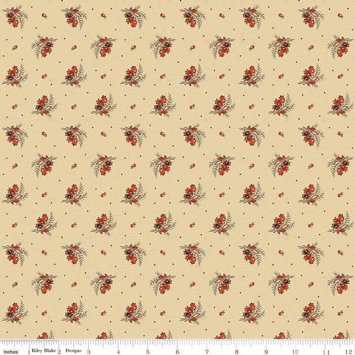 NEW! Bountiful Autumn - Charcoal Bountiful Vines - per yard - Stacy West of Buttermilk Basin Design Co. for Riley Blake Designs - Fall - C10858-CHARCOAL - RebsFabStash