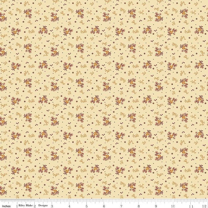 NEW! Bountiful Autumn - Charcoal Bountiful Vines - per yard - Stacy West of Buttermilk Basin Design Co. for Riley Blake Designs - Fall - C10858-CHARCOAL - RebsFabStash