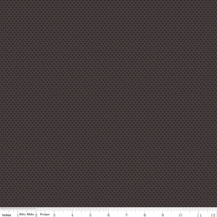 NEW! Bountiful Autumn - Charcoal Bountiful Vines - per yard - Stacy West of Buttermilk Basin Design Co. for Riley Blake Designs - Fall - C10858-CHARCOAL - RebsFabStash