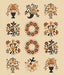 NEW! Bountiful Autumn - Fall Alphabet PANEL - per panel - Stacy West - Buttermilk Basin Design - Riley Blake Designs - 42" x 54" - P10861-PANEL - RebsFabStash
