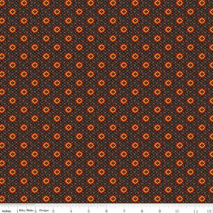 NEW! Bountiful Autumn - Orange Bountiful Stipple - per yard - Stacy West of Buttermilk Basin Design Co. for Riley Blake Designs - Fall - C10857-ORANGE - RebsFabStash