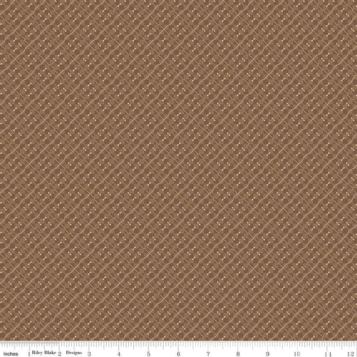 NEW! Bountiful Autumn - Taupe Bountiful Plaid - per yard - Stacy West of Buttermilk Basin Design Co. for Riley Blake Designs - Fall - C10856-TAUPE - RebsFabStash