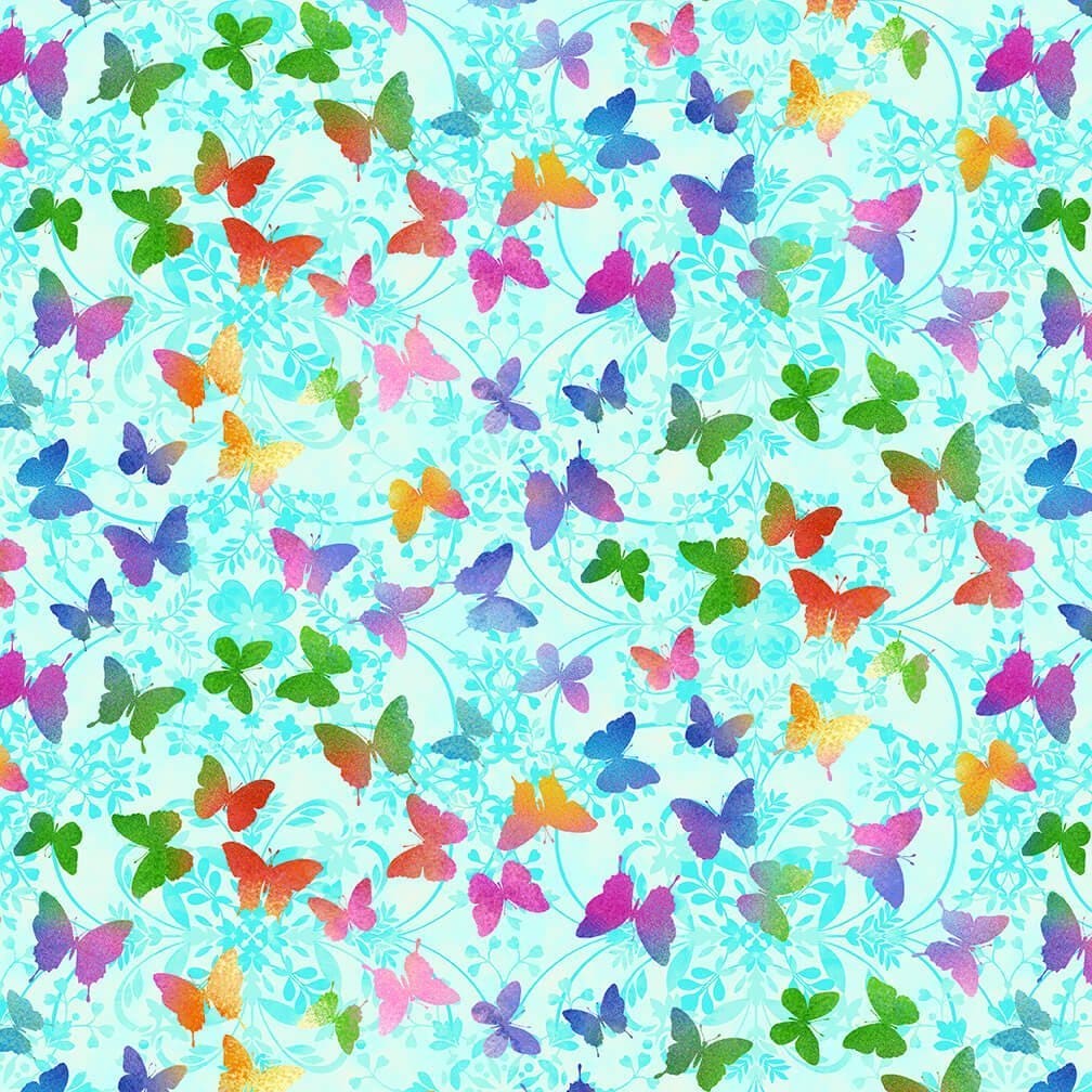 Butterfly Mountain Meadow Habitat Sticker — JILL BLISS