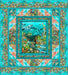 Calypso II Quilt PATTERN - Jason Yenter - In The Beginning - Ocean, Fish, Sealife - 75.5" x 83.5" - Blue or Teal - RebsFabStash
