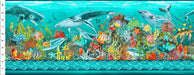 NEW! Calypso II - Reef TEAL - Per Yard - Jason Yenter - In The Beginning - Ocean, Fish - 22CAL2 - RebsFabStash