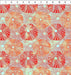Calypso II - Urchins ORANGE - Per Yard - Jason Yenter - In The Beginning - Ocean, Fish Fabric