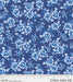 New! Chinoiserie Garden - Small Stripe - Per Yard - by Sandy Lynam Clough for P&B Textiles - Floral, Stripe, Blue & White - CHGA 04449-B - RebsFabStash