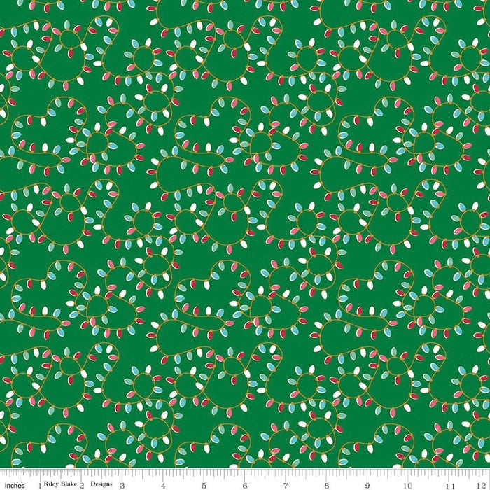 NEW! Christmas Adventure - Peony Main - per yard -by Beverly McCullough for Riley Blake Designs- Christmas, Campers - SC10730-PEONY - RebsFabStash