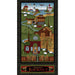 New! Country Journey - Banner PANEL - 24" x 44" - by Jan Mott of Crane Designs for Henry Glass - 2428P-99 Black - RebsFabStash
