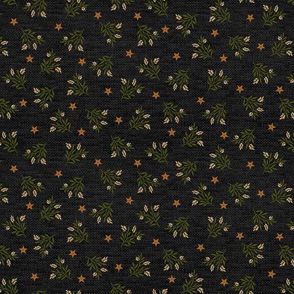 New! Country Journey - Banner PANEL - 24" x 44" - by Jan Mott of Crane Designs for Henry Glass - 2428P-99 Black - RebsFabStash