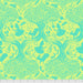 NEW! - Curiouser & Curiouser - Alice Daydream - Per Yard - by Tula Pink for Free Spirit Fabrics - Vibrant, Bright Teal Blue - PWTP159.DAYDREAM - RebsFabStash