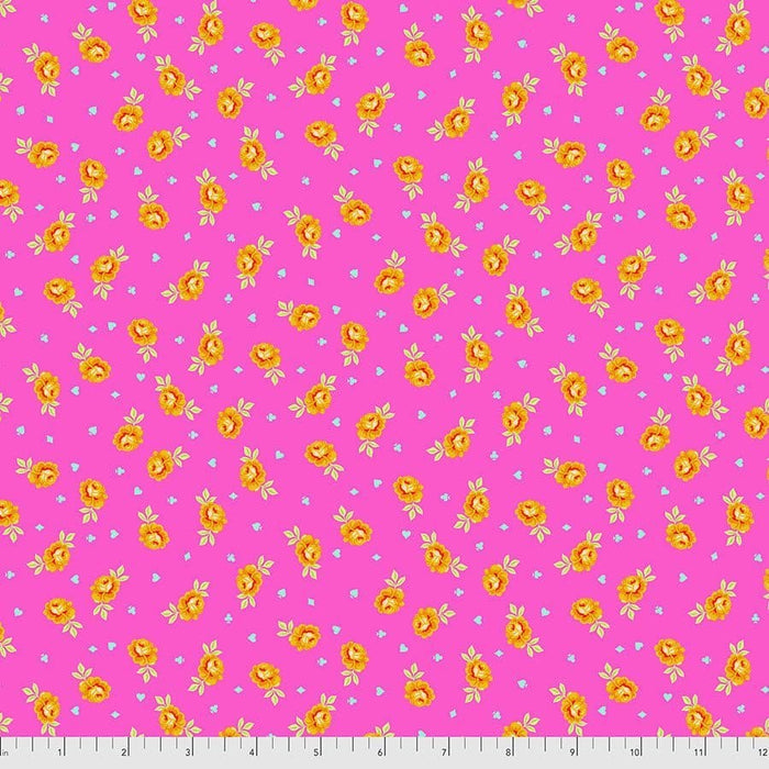 NEW! - Curiouser & Curiouser - Baby Buds Daydream - Per Yard - by Tula Pink for Free Spirit Fabrics - Vibrant, Purple - PWTP167.DAYDREAM - RebsFabStash