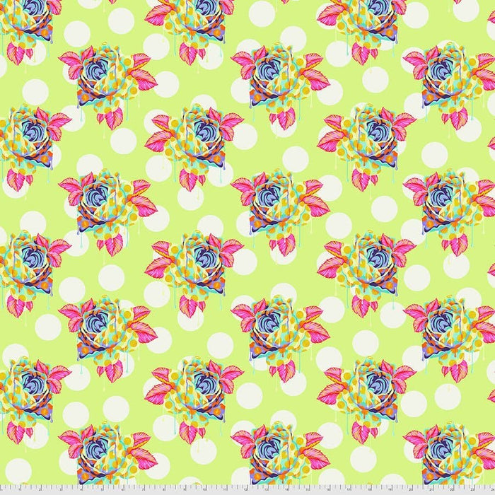 NEW! - Curiouser & Curiouser - Cheshire Wonder - Per Yard - by Tula Pink for Free Spirit Fabrics - Vibrant, Yellow - PWTP164.WONDER - RebsFabStash