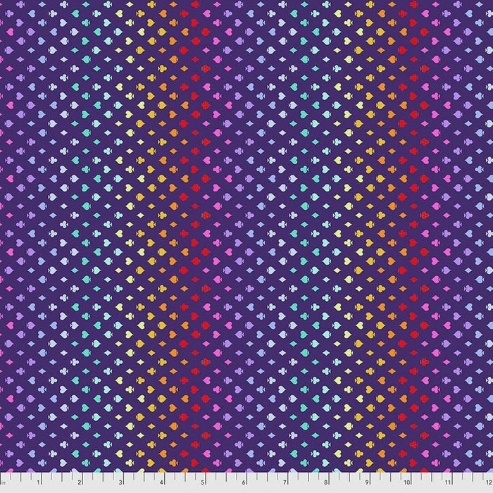 NEW! - Curiouser & Curiouser - Down the Rabbit Hole Wonder - Per Yard - by Tula Pink for Free Spirit Fabrics - Vibrant, Pink & Orange - PWTP166.WONDER - RebsFabStash