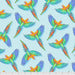 NEW! - Daydreamer - Macaw You Later - Mango - Per Yard - by Tula Pink for Free Spirit Fabrics - Flying, Birds - PWTP170.MANGO - RebsFabStash