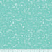 New! - DinoMite - Roam - Turquoise - per yard - by Maude Asbury - Blend Fabrics - green, blue, orange & white dots, chevron - 101.149.04.2 - RebsFabStash
