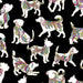 NEW! Dog On It - Ann Lauer - Grizzly Gulch - per yard -Benartex- Paw Prints Light Green 6258-42- Tonal, blender, tone on tone - RebsFabStash