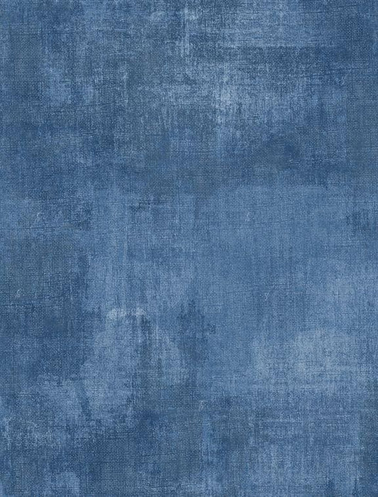NEW! Dry Brush Denim - Per yard - Wilmington Prints - 1077 89205 409 - blue tonal - RebsFabStash