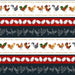 NEW! Farm Raised - per yard - by Gail Green for Henry Glass - Black Tossed Chickens and Apples - 1793 99 - RebsFabStash