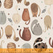 New! Fat Cat - per yard - by Whistler Studio for Windham Fabrics - Mice - 52271-5 Rust - RebsFabStash