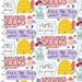 New! Feed The Bees - Per Yard - by Deane Beesley - 3 Wishes - Allover Floral - Flowers on White - RebsFabStash
