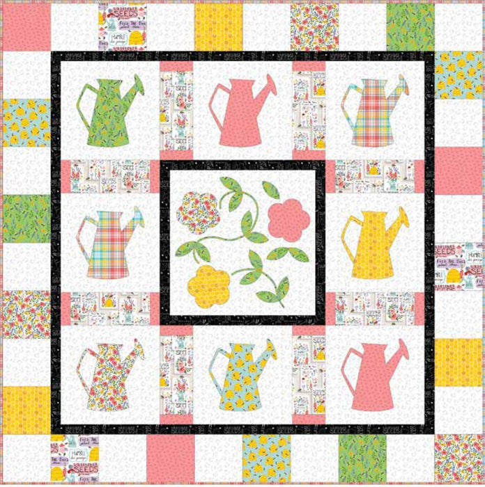 New! Feed The Bees Quilt Kit - by Deane Beesley for 3 Wishes - 73" x 73" - RebsFabStash