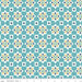 Lori Holt Flea Market Collection Blue Floral Pattern Fabric At RebsFabStash