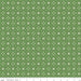 Flea Market by Lori Holt Fabrics Green Floral Quilting Fabric at RebsFabStash