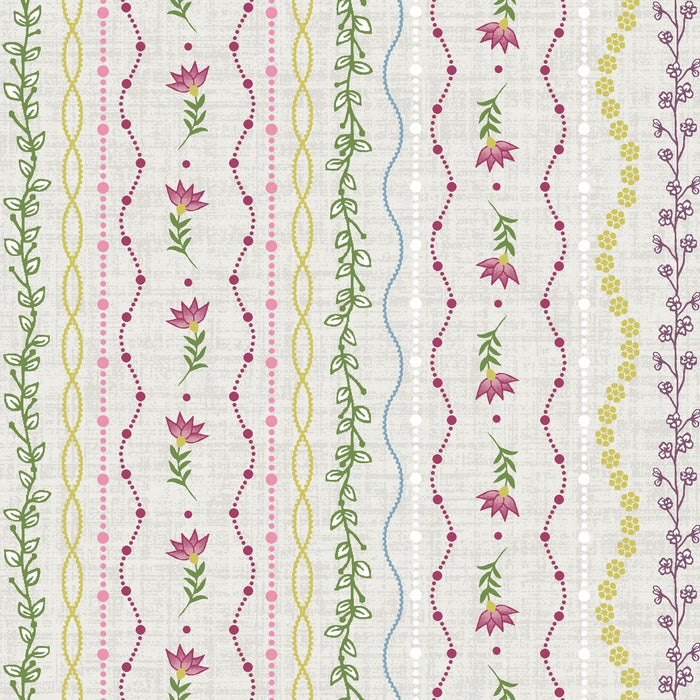 New! Flower & Vine - Texture - Per Yard - by Monique Jacobs for Maywood Studio - Tonals - MAS9889-B - RebsFabStash