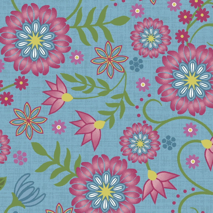 New! Flower & Vine - Texture - Per Yard - by Monique Jacobs for Maywood Studio - Tonals - MAS9889-E - RebsFabStash