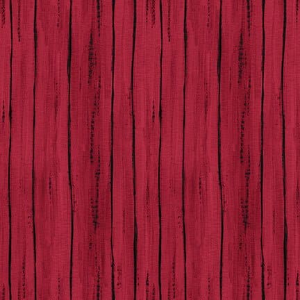 NEW! - French Hill Farms - Wood - Per Yard - Michelle Norman - Blank Quilting - Red - 1845-88 - RebsFabStash