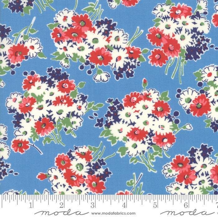 NEW! Good Times - Honey Bun (40) 1.5" strips - by American Jane - Floral prints with a rainbow of colors! Vintage prints! - RebsFabStash