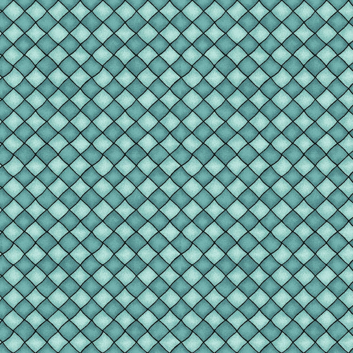 NEW! Happiness is Homemade - per yard - by Kris Lammers for Maywood Studio - Pastry Toss Turquoise - MAS9864-Q - RebsFabStash