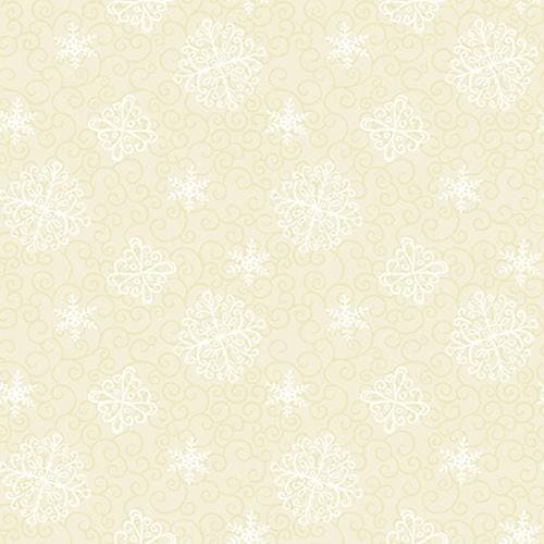 NEW! Home for the Holidays - by the yard - by JVP Creations for Studio E - Tossed Villagers - 5179-48 Cream - RebsFabStash