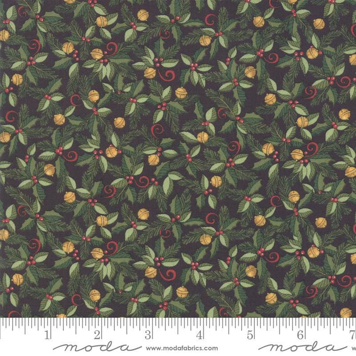 NEW! Homegrown Holidays Fabric - per yard - by Deb Strain for MODA - Barn Red Holiday Handwriting - 19943 13 - RebsFabStash