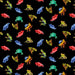 NEW! Jewels of the Jungle - Rainbow Frog - Per Yard - by Lori Anzalone for Studio e - Digital, Frogs - White - 5558-9 - RebsFabStash