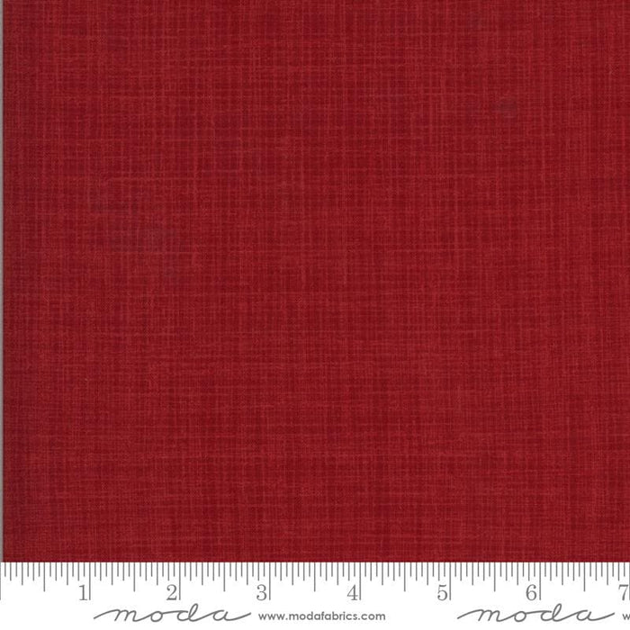 Juniper - Brushed Cotton - by Kate & Birdie Paper Co. for MODA Dark Red Winter Pattern Fabric By RebsFabStash