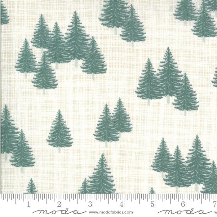 Juniper - Brushed Cotton - by Kate & Birdie Paper Co. for MODA Winter Green Trees Pattern Fabric By RebsFabStash