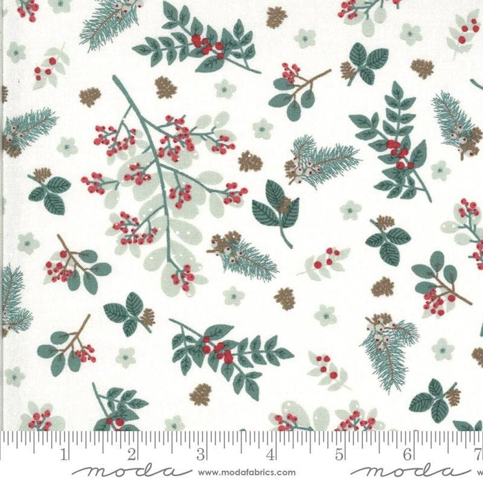 Juniper - Brushed Cotton - by Kate & Birdie Paper Co. for MODA Classic Winter Pattern Fabric By RebsFabStash