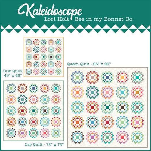NEW! Kaleidoscope Quilt KIT - Features Bee Cross Stitch by Lori Holt of Bee in My Bonnet for Riley Blake Designs - Choose From 3 Sizes! - RebsFabStash