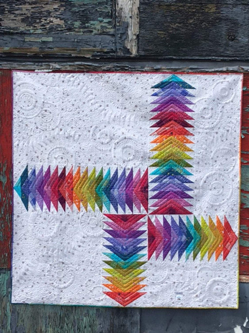 New! Kwik Jeli Cross Roads - Quilt Pattern - by Karie Jewel & Kelly Liddle - Two Kwik Quilters - RebsFabStash