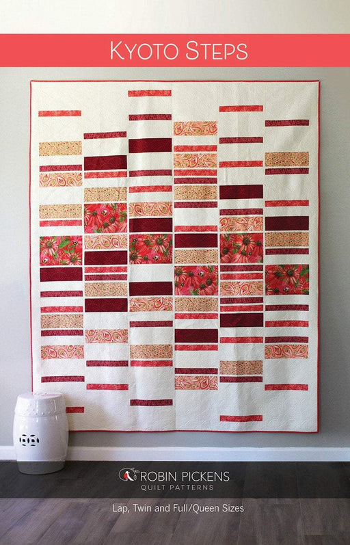 NEW! Kyoto Steps - Quilt Pattern - by Robin Pickens - Robin Pickens Quilt Patterns - Pieced - RebsFabStash