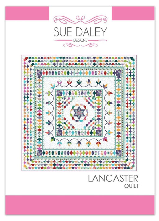 New! Lancaster Quilt - Quilt Pattern - by Sue Daley Designs - English Paper Piecing - RebsFabStash