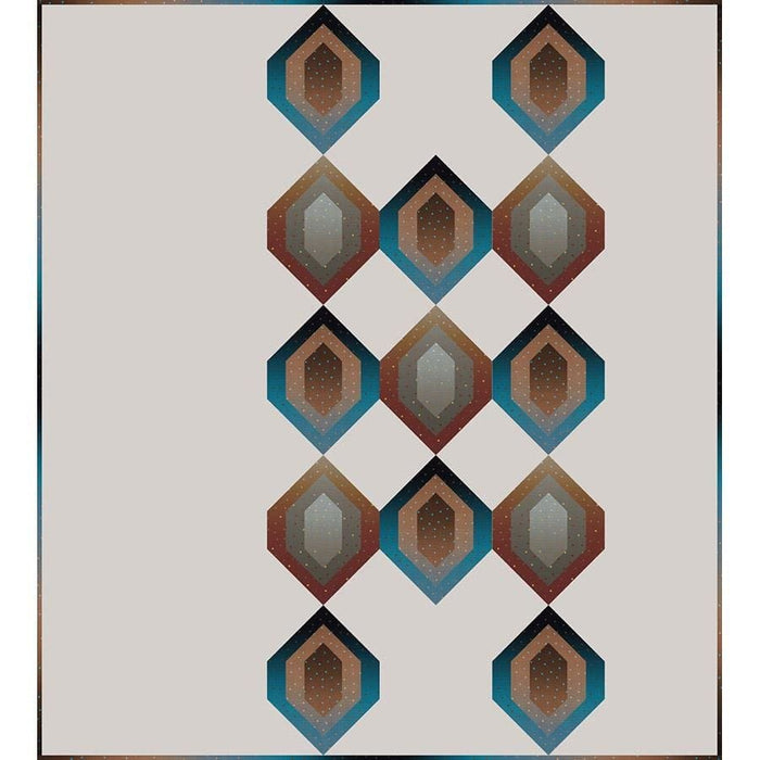 planted seed quilt designs Layers - Planted Seed Designs 2 - Quilt pattern - by Gerri Robinson - Uses Gem Stones fabrics by Riley Blake Designs!