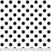 White with Black Polka Dot Pattern Linework Fairy Flakes by Tula Pink for Free Spirit Fabrics At RebsFabStash