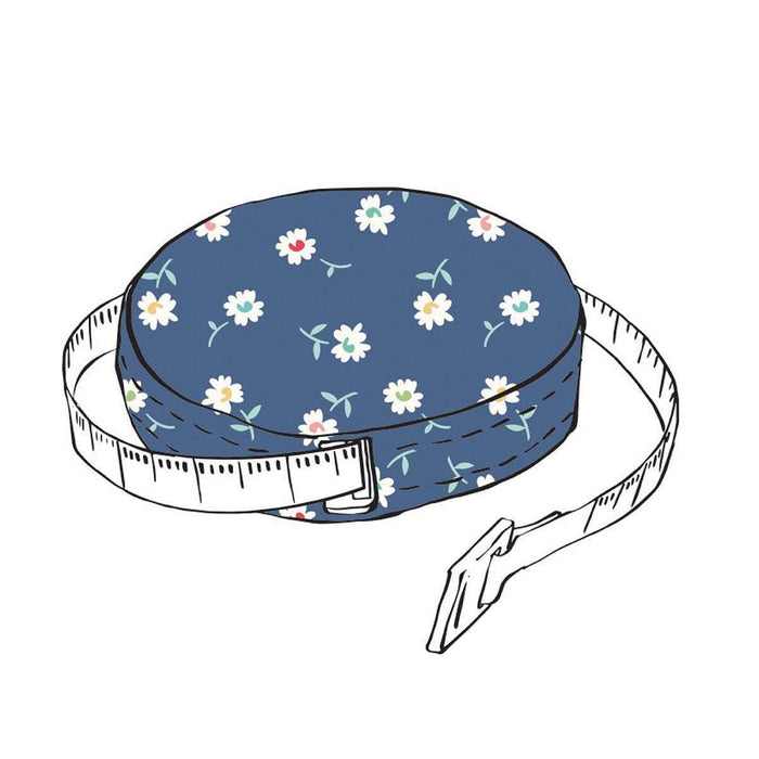 NEW! Lori Holt Vintage Happy 2 Fabric Collection - Per Yard - Vintage Happy 2 fabrics - Riley Blake - Boxers Blue C9134 - BLUE - RebsFabStash